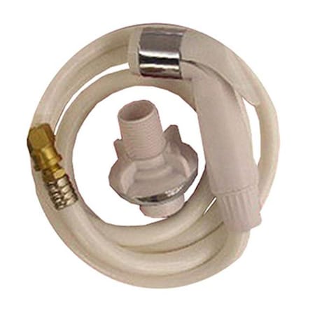 08-1527 Sink Spray And Hose - White